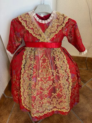 Traje de Fallera 2-3 años