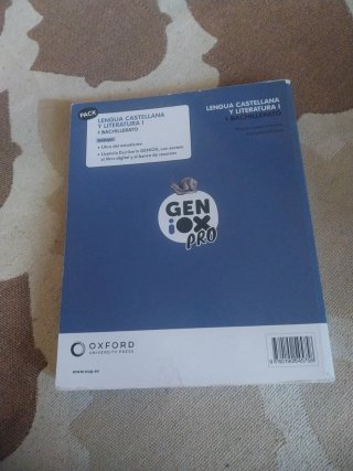 Lengua castellana y literatura I. Libro del est...