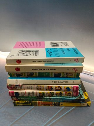 lote 8 libros infantiles, diferentes editoriales , vintage, buen estado