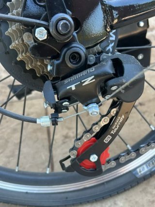 Bicicleta Plegable Negra