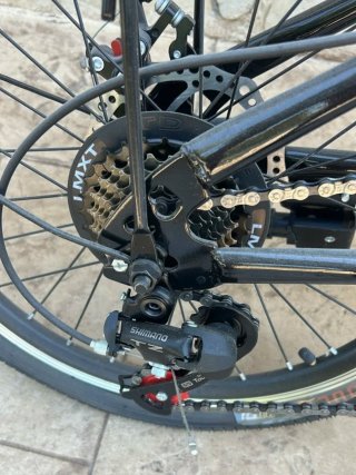 Bicicleta Plegable Negra