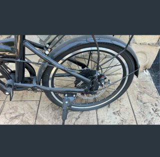 Bicicleta Plegable Negra