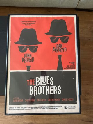 Póster The Blues Brothers John Belushi Dan Aykroyd