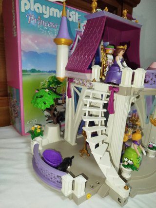Castillo de Cristal de la Princesa Playmobil