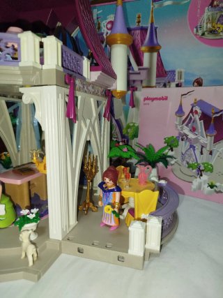 Castillo de Cristal de la Princesa Playmobil