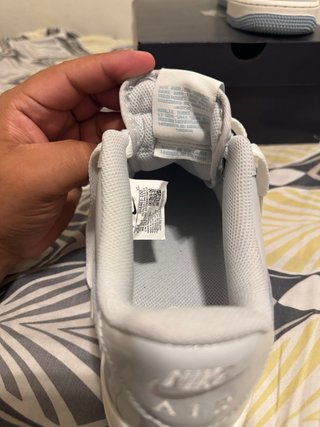 Nike Air Force 1 Gris y Blanco