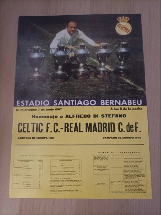 Cartel Semifinal Champions League 1998