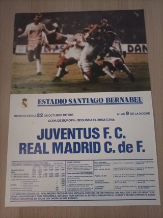 Cartel Semifinal Champions League 1998