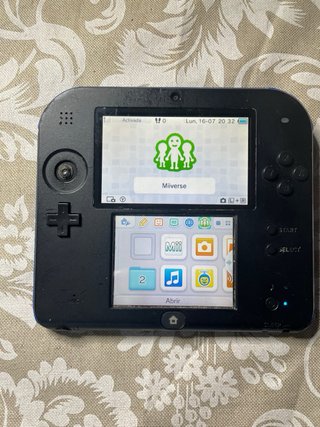 Nintendo 2DS Negra y Azul