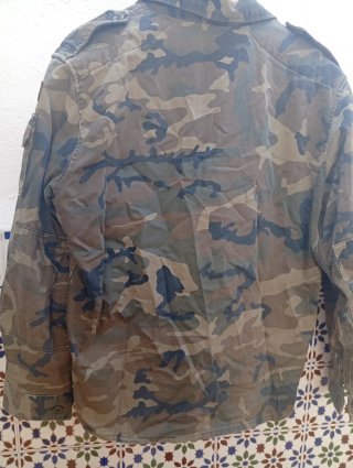 Chaqueta Camuflaje Militar Talla M