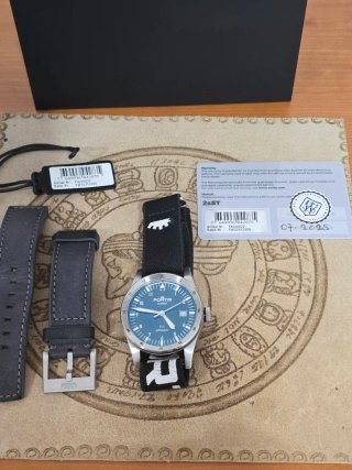 Fortis Flieger F-41 Petrol 41mm Automático