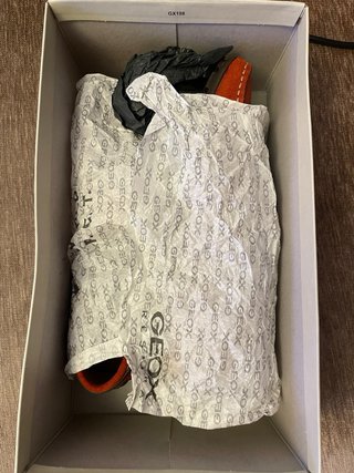 Zapatos Geox Naranja con borlas