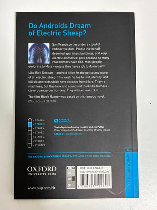 Oxford Bookworms Library: Stage 5: Do Androids ...