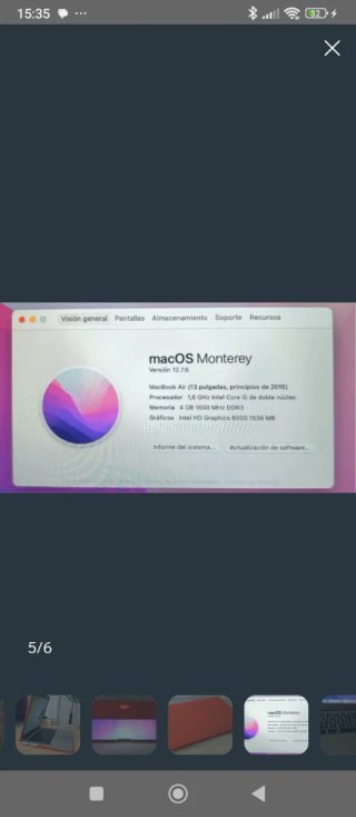 MacBook Air Apple Rosa/Plateado