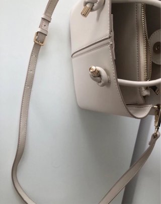 Bolso Zara Blanco/Beige