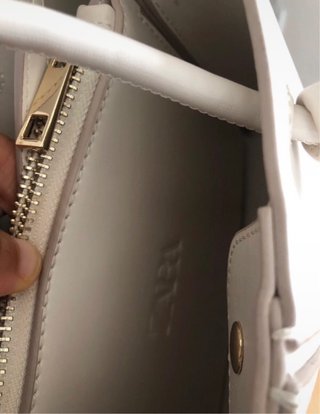 Bolso Zara Blanco/Beige
