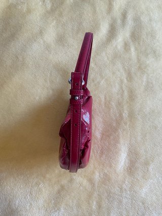 Bolso de hombro Zara rosa brillante
