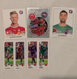 23 x Panini Euro Francia 2016 Cromos