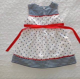 Vestido Polo Ralph Lauren bebé niña, talla 18 mese