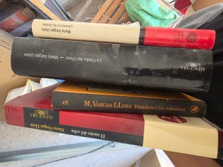 Lote 4 libros Mario Vargas Llosa (Premio Nobel)