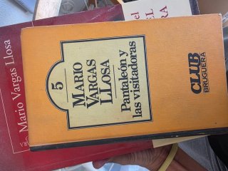 Lote 4 libros Mario Vargas Llosa (Premio Nobel)
