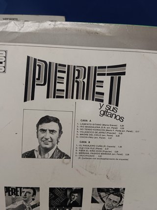 2 discos Lp, vinilos, PERET