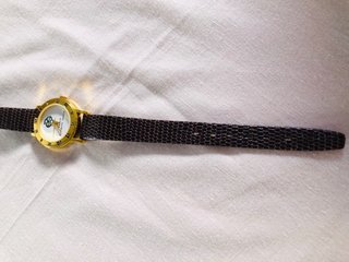Reloj vintage Espíritu Santo Dorado y Marrón