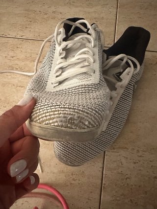 Zapatillas Reebok CrossFit grises y blancas