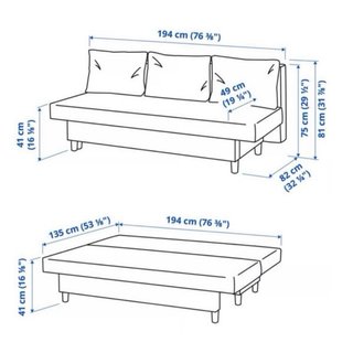Sofá Cama IKEA