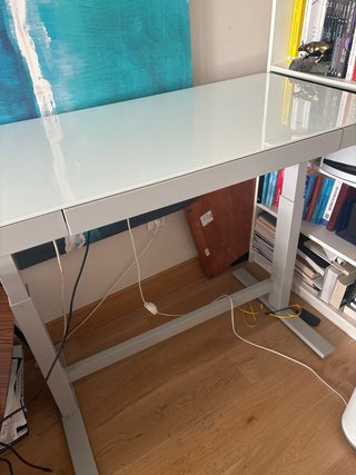 Escritorio Elevable Blanco
