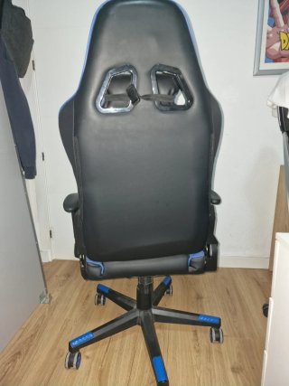 Silla Gaming GTRacing Negra y Azul