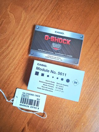 Reloj Casio G-Shock GA-2100