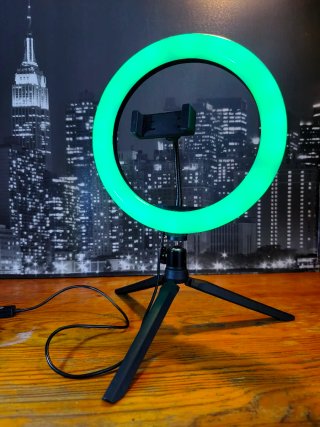 Anillo de Luz LED con Trípode y Soporte