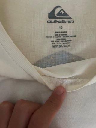 Camiseta Quiksilver Blanca