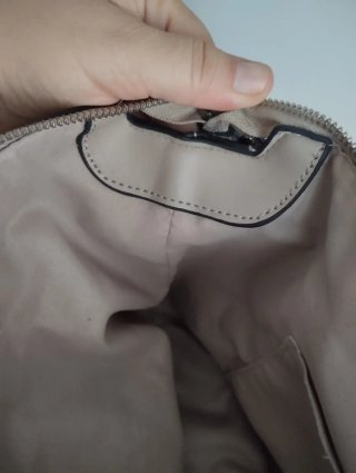 Bolso shopper Paco Martinez beige tejido
