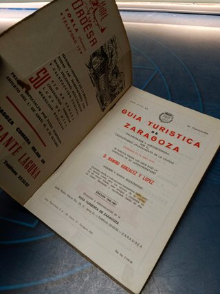 GUIA TURISTICA DE ZARAGOZA 1966-1967