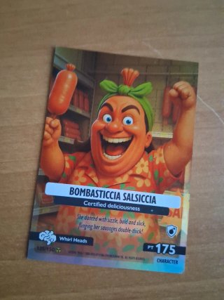 Card Panini Skifidol Bombasticcia Salsiccia