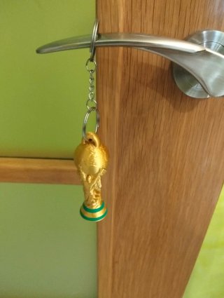Llavero Copa del Mundo 3D