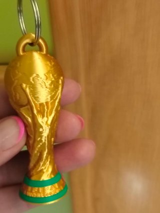 Llavero Copa del Mundo 3D