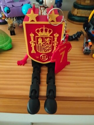 Llavero Copa del Mundo 3D