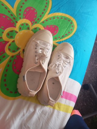 Zapatillas blancas mujer