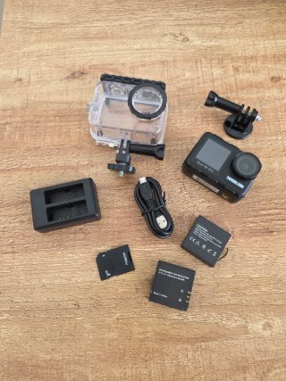 Cámara Keelerd 4K EIS + Accesorios