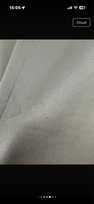 Blazer Daffari Lana Leggera Nero Taglia L