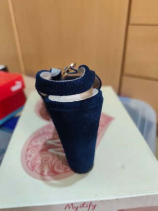 Zapatos de terciopelo azul talla 39