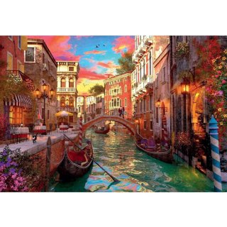 Puzzle NUEVO Atardecer en Venecia 1000 piezas