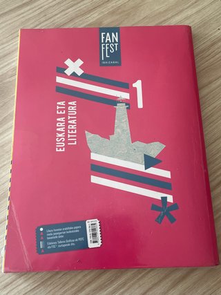 Libro de texto Euskara eta Literatura 1 IBAIZABAL