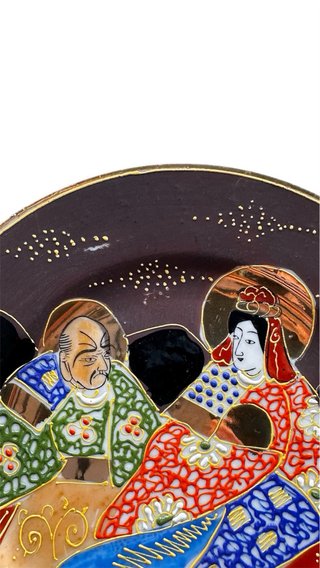 Servizio dolce Imari Giappone 7 pezzi