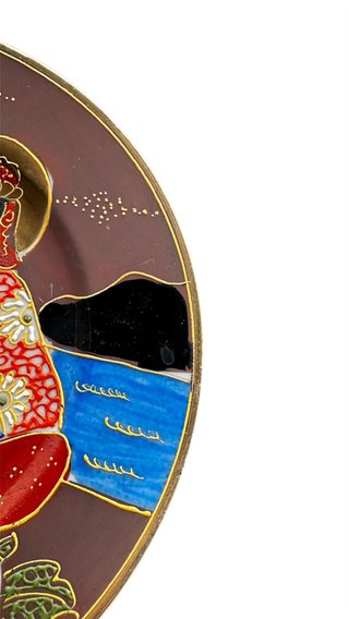 Servizio dolce Imari Giappone 7 pezzi