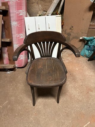Sillas Thonet vintage antiguas madera reposabrazo