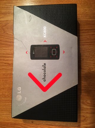 LG KG800 Chocolate Negro Completo